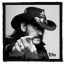 LEMMY: Born To Lose (9,5 cm x 9,5 cm) (felvarró)