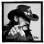 LEMMY: Born To Lose (9,5 cm x 9,5 cm) (felvarró)