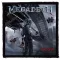 MEGADETH: Dystopia (9,5 cm x 9,5 cm) (felvarró)