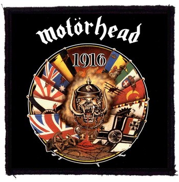 MOTORHEAD: 1916 (9,5 cm x 9,5 cm) (felvarró)