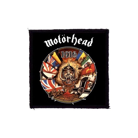 MOTORHEAD: 1916 (9,5 cm x 9,5 cm) (felvarró) MOTORHEAD: 1916 (9,5 cm x 9,5 cm) (felvarró)