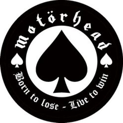 MOTORHEAD: Born To Lose (circle, 9,5 cm) (felvarró)