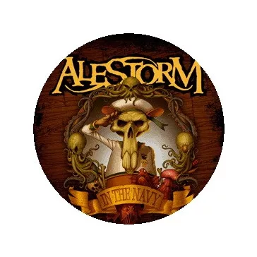 ALESTORM: In The Navy (jelvény, 2,5 cm)