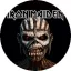 IRON MAIDEN: Book Of Souls (jelvény, 2,5 cm)