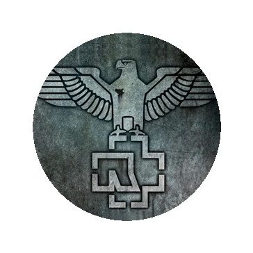 RAMMSTEIN: Eagle (jelvény, 2,5 cm)
