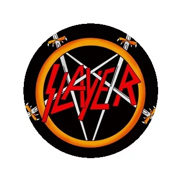 SLAYER: Logo Pentagram (jelvény, 2,5 cm)