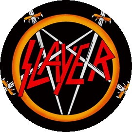SLAYER: Logo Pentagram (jelvény, 2,5 cm)