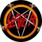 SLAYER: Logo Pentagram (jelvény, 2,5 cm)