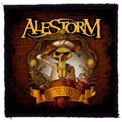 ALESTORM: In The Navy (9,5 cm x 9,5 cm) (felvarró)