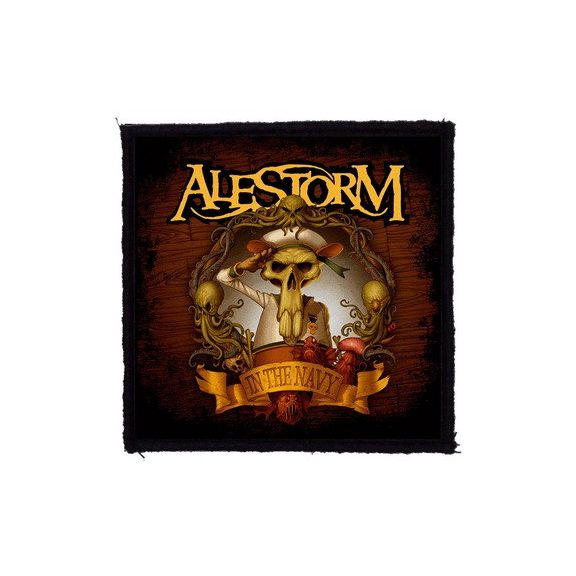 ALESTORM: In The Navy (9,5 cm x 9,5 cm) (felvarró) ALESTORM: In The Navy (9,5 cm x 9,5 cm) (felvarró)