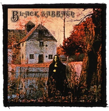 BLACK SABBATH: 1st Album (9,5 cm x 9,5 cm) (felvarró)