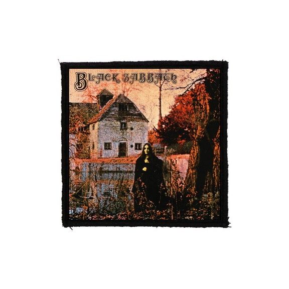 BLACK SABBATH: 1st Album (9,5 cm x 9,5 cm) (felvarró) BLACK SABBATH: 1st Album (9,5 cm x 9,5 cm) (felvarró)
