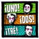 GREEN DAY: Uno Dos Tre (9,5 cm x 9,5 cm) (felvarró)