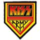 KISS: Kiss Army (8 cm x 9,5 cm) (felvarró)