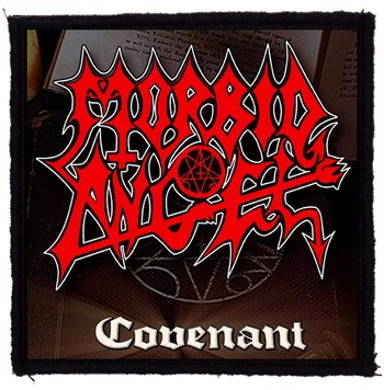 MORBID ANGEL: Covenant (9,5 cm x 9,5 cm) (felvarró)