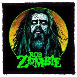 ROB ZOMBIE: Face (9,5 cm x 9,5 cm) (felvarró)