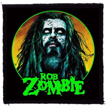 ROB ZOMBIE: Face (9,5 cm x 9,5 cm) (felvarró)