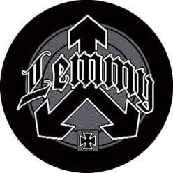 LEMMY: Circle Logo (9,5 cm x 9,5 cm) (felvarró)
