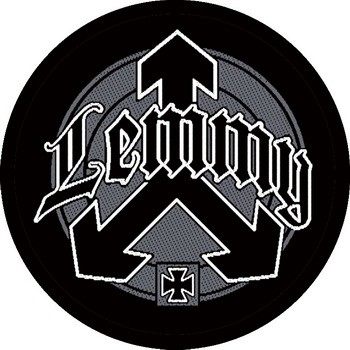 LEMMY: Circle Logo (9,5 cm x 9,5 cm) (felvarró)