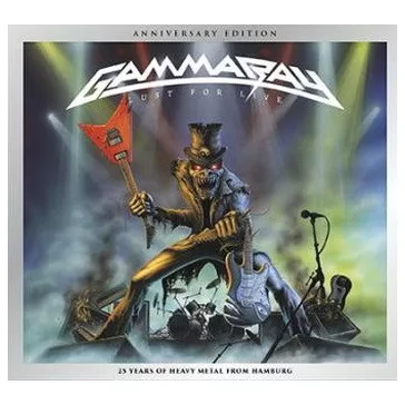 GAMMA RAY: Lust For Live (CD, +2 bonus, Anniversary Edition)