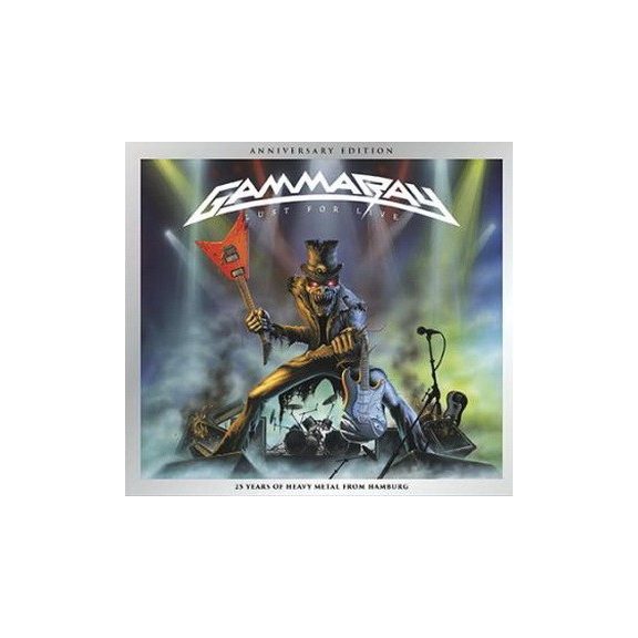 GAMMA RAY: Lust For Live (CD, +2 bonus, Anniversary Edition) GAMMA RAY: Lust For Live (CD, +2 bonus, Anniversary Edition)
