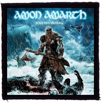 AMON AMARTH: Jomsviking (9,5 cm x 9,5 cm) (felvarró)