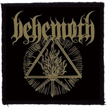BEHEMOTH: Unholy Trinity (9,5 cm x 9,5 cm) (felvarró)