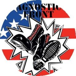 AGNOSTIC FRONT: NYHC (jelvény, 2,5 cm)