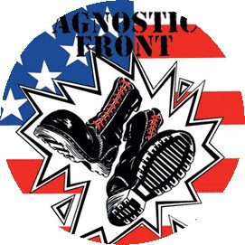 AGNOSTIC FRONT: NYHC (jelvény, 2,5 cm)
