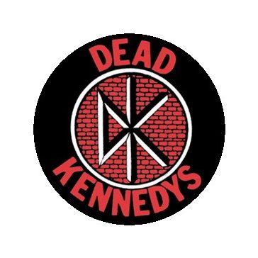 DEAD KENNEDYS: Logo (jelvény, 2,5 cm)