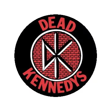 DEAD KENNEDYS: Logo (jelvény, 2,5 cm)