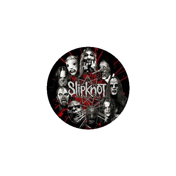 SLIPKNOT: Circle Masks (jelvény, 2,5 cm) SLIPKNOT: Circle Masks (jelvény, 2,5 cm)