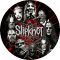 SLIPKNOT: Circle Masks (jelvény, 2,5 cm)
