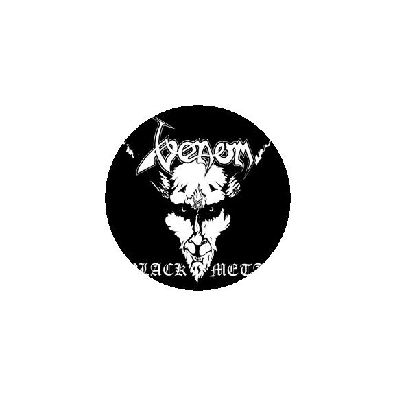 VENOM: Black Metal (jelvény, 2,5 cm) VENOM: Black Metal (jelvény, 2,5 cm)