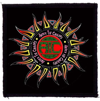 ALICE IN CHAINS: Logo (9,5 cm x 9,5 cm) (felvarró)