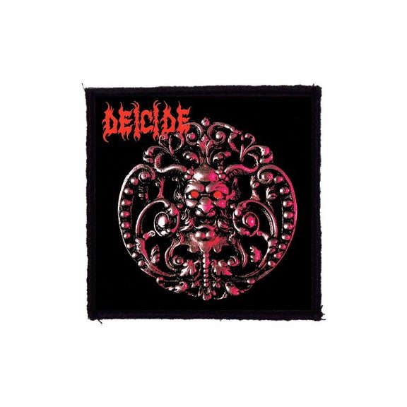 DEICIDE: Deicide (9,5 cm x 9,5 cm) (felvarró) DEICIDE: Deicide (9,5 cm x 9,5 cm) (felvarró)