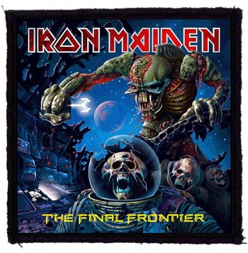 IRON MAIDEN: Final Frontier (9,5 cm x 9,5 cm) (felvarró)