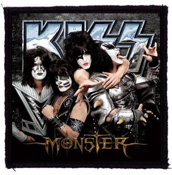 KISS: Monster (9,5 cm x 9,5 cm) (felvarró)