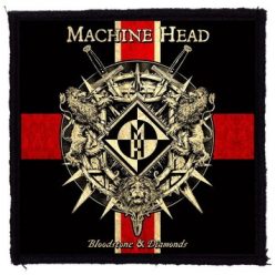 MACHINE HEAD: Bloodstone (9,5 cm x 9,5 cm) (felvarró)