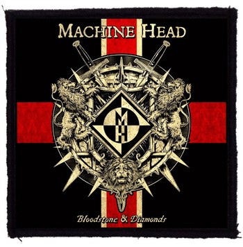 MACHINE HEAD: Bloodstone (9,5 cm x 9,5 cm) (felvarró)