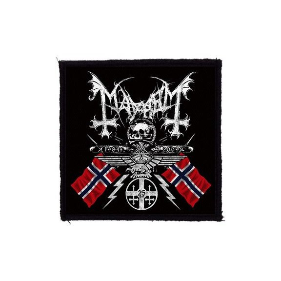 MAYHEM: Coat Of Arms (9,5 cm x 9,5 cm) (felvarró) MAYHEM: Coat Of Arms (9,5 cm x 9,5 cm) (felvarró)