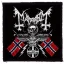 MAYHEM: Coat Of Arms (9,5 cm x 9,5 cm) (felvarró)