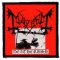 MAYHEM: Deathcrush (9,5 cm x 9,5 cm) (felvarró)