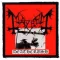 MAYHEM: Deathcrush (9,5 cm x 9,5 cm) (felvarró)