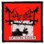 MAYHEM: Deathcrush (9,5 cm x 9,5 cm) (felvarró)