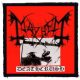 MAYHEM: Deathcrush (9,5 cm x 9,5 cm) (felvarró)