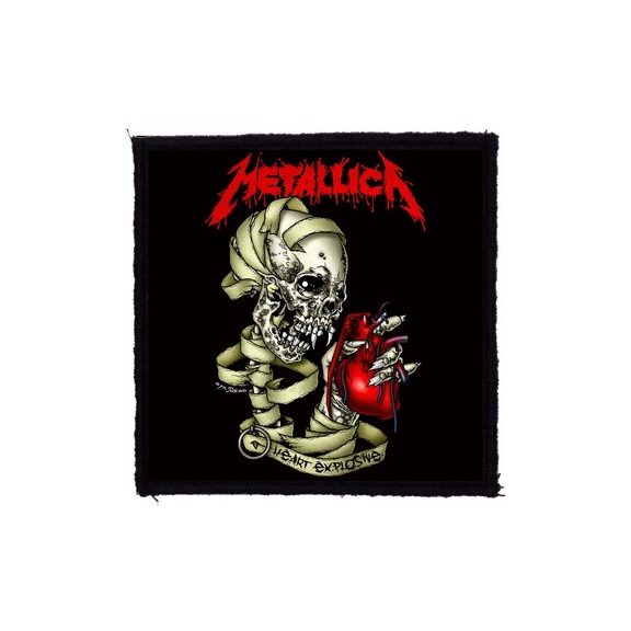 METALLICA: Heart (9,5 cm x 9,5 cm) (felvarró) METALLICA: Heart (9,5 cm x 9,5 cm) (felvarró)
