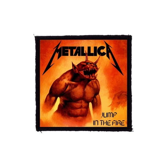 METALLICA: Jump In The Fire (9,5 cm x 9,5 cm) (felvarró) METALLICA: Jump In The Fire (9,5 cm x 9,5 cm) (felvarró)