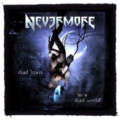 NEVERMORE: Dead Heart (9,5 cm x 9,5 cm) (felvarró)