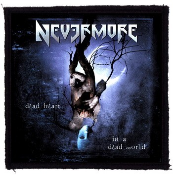 NEVERMORE: Dead Heart (9,5 cm x 9,5 cm) (felvarró)